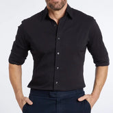 Men's Business Shirt Solid Color